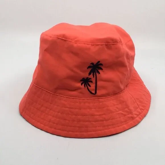 Koala Kids 4T Bucket Water Resistant Sunhat Bu let swim hat Bright Coral colored
