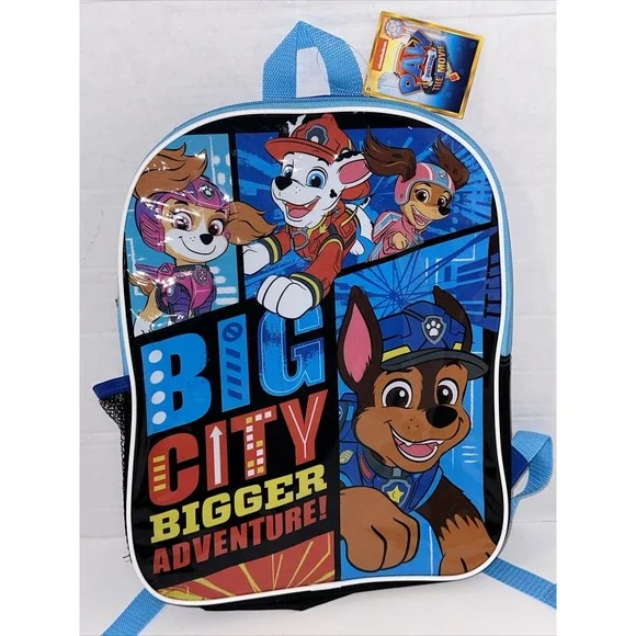 PAW PATROL BACKPACK Children's New Nickelodeon Spin Master NWT NEW F21