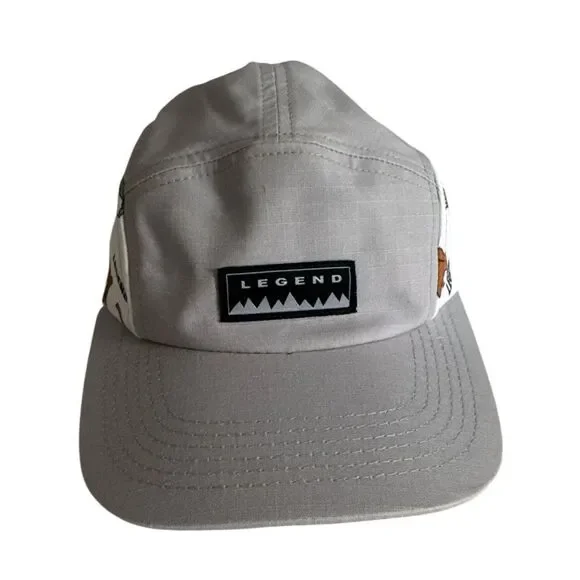 Legend Kids Light Gray Adventure Hat EUC