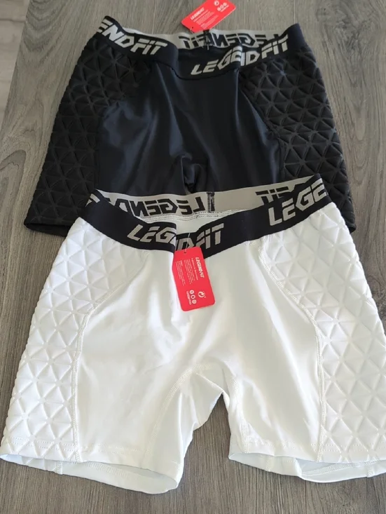 Youth Boys Basketball Football Sliding Shorts Size S