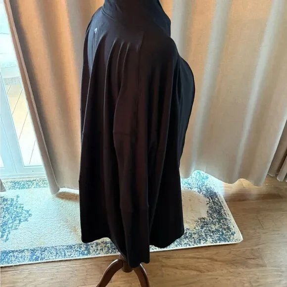 Lululemon Athletica Black Cape Jacket