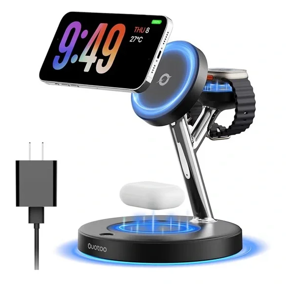 3 in 1 Charging Station for Apple Compatible with Magsafe Charger Stand