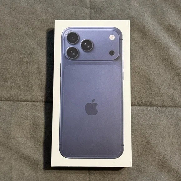 Apple iPhone 17 Pro Max Deep Blue 256GB Empty Box Only Model A3257