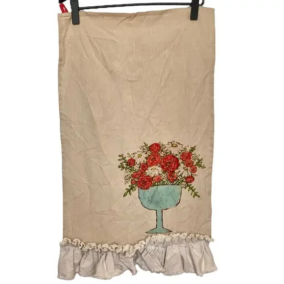 Vintage Floral Kitchen Tea Towel 18