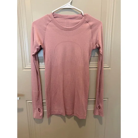 Lululemon Swiftly Tech Long Sleeve Pink Size 4