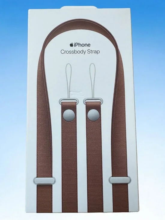 NIB Apple iPhone Crossbody Strap in Sienna, OS