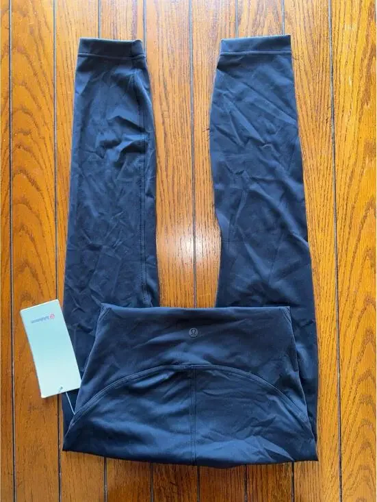 Lululemon Instill High Rise 25” Black Size 4 NWT