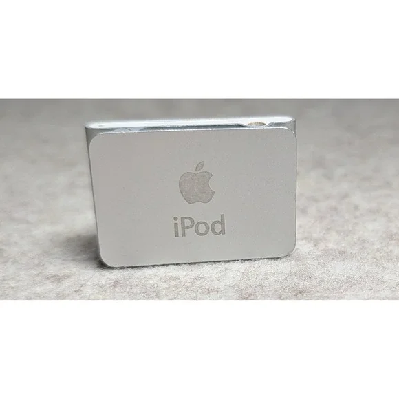 Apple iPod Shuffle 2nd Generation Silver A1204 MP3 Player Untested