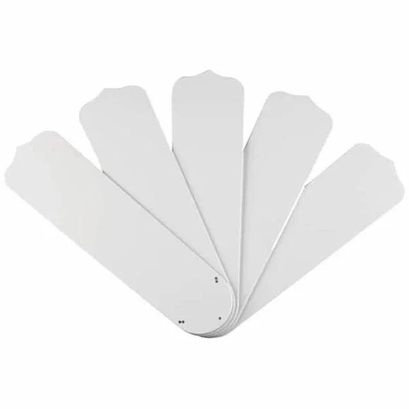 White Outdoor Replacement Blades for 52 in. Ceiling Fans (5-Pack)