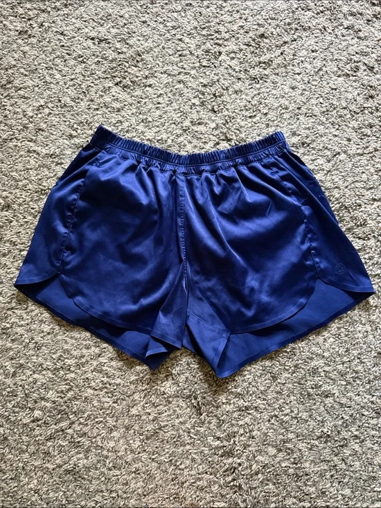Lululemon Satin-effect shorts