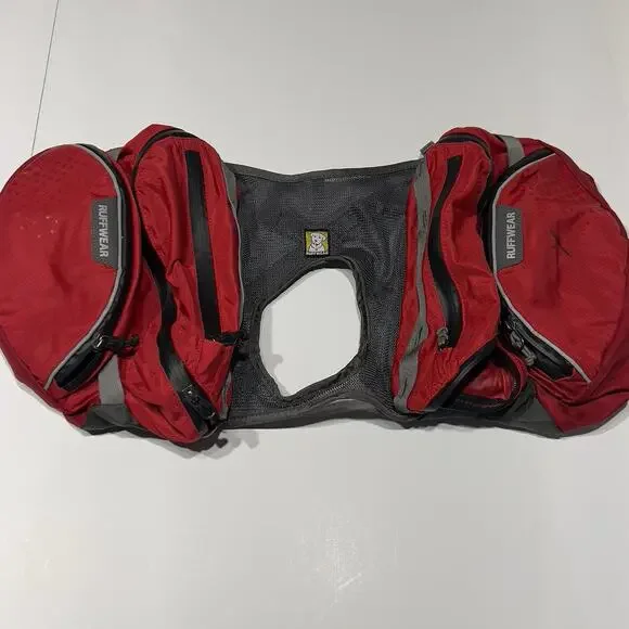 Ruffwear Palisades Dog Gear Pack Dual Saddlebags Medium No Harness, No Bladders