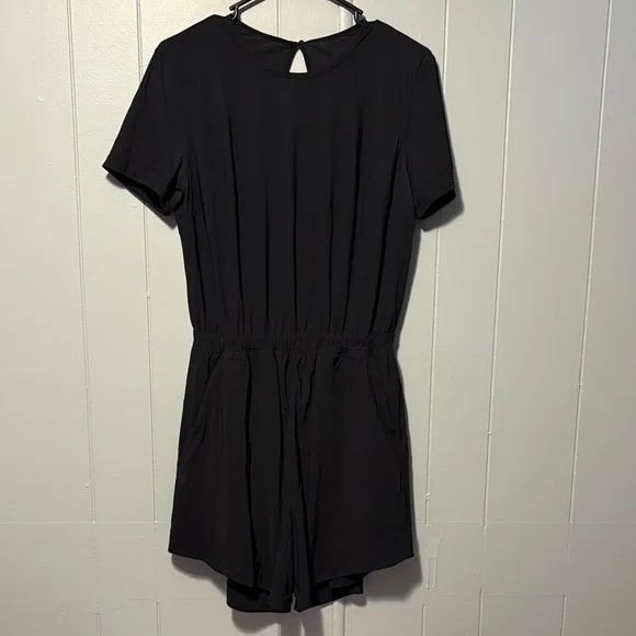 Lululemon Lightweight High Neck Black Romper