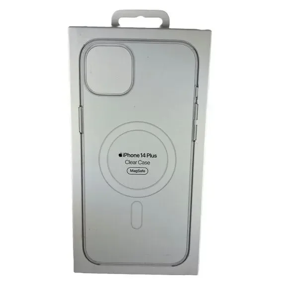Apple iPhone 15 Plus MagSafe Clear Phone Case. New-Genuine-sealed box.