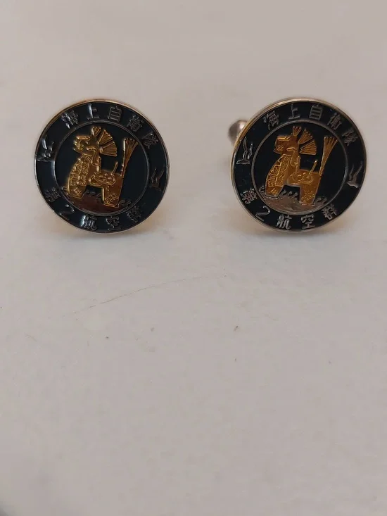 Japan Maritime Self-Defense Force 2nd Fleet Air Wing Commemorative Cufflinks