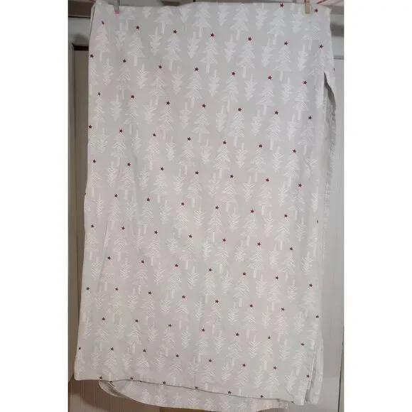Christmas rectangular tablecloth, large 60 in by 90 in