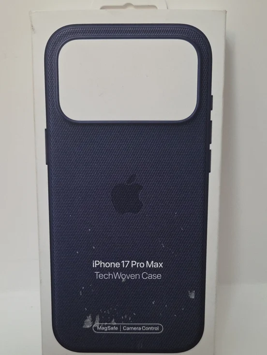 Apple TechWoven Case for iPhone 17 Pro Max - Navy Blue Weathered