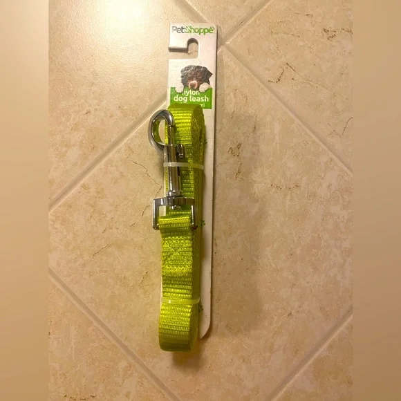 Pet Shoppe Lime (Green/Yellow) Nylon 6 ft. Dog Leash!!
