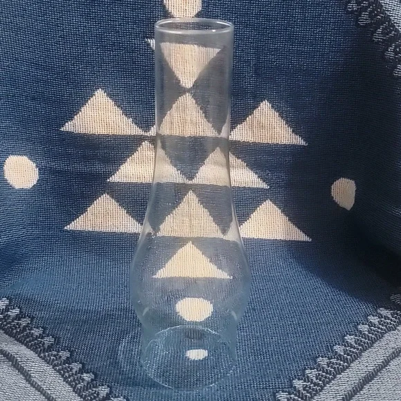 Clear Glass Oil Lamp Chimney