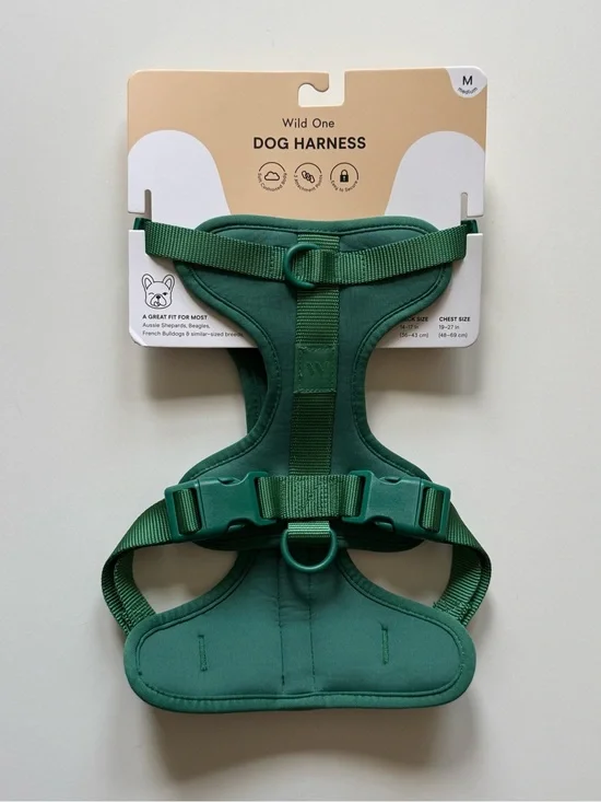 Wild One Dog Harness - Medium - Spruce Green