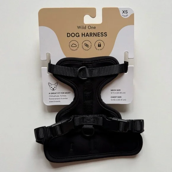 Wild One Dog Harness 3.0 - XS - Black