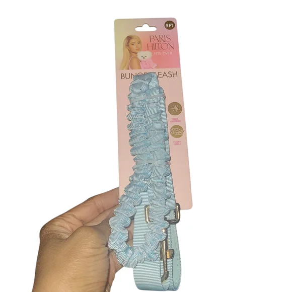Paris Hilton Light Blue Bungee Leash