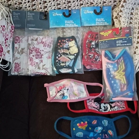 All new facemasks for girls