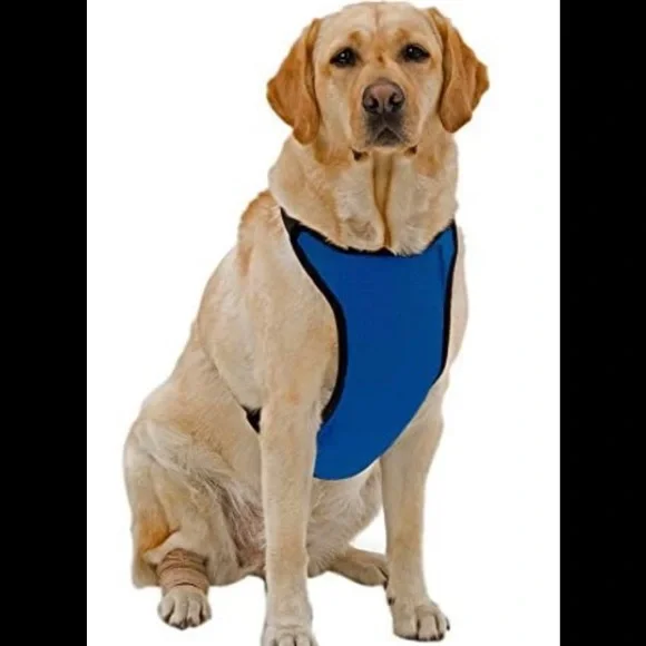 Kumfy Tailz™ Warming/Cooling Dog Harness- XS (Blue)