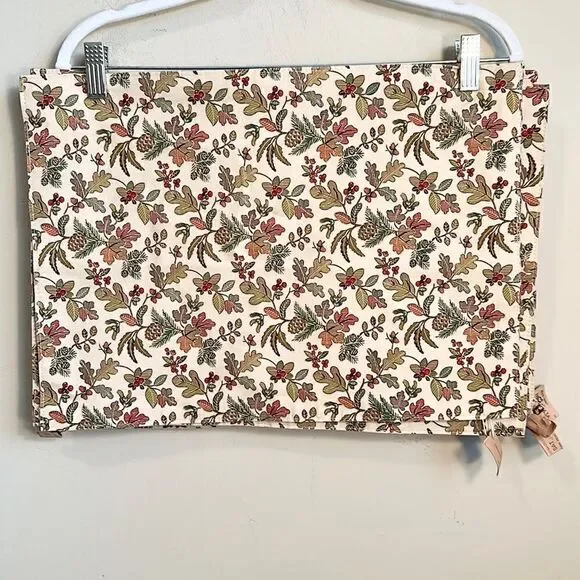 Grannycore Floral 2-sided Placemats Decor (6) 18”x13”