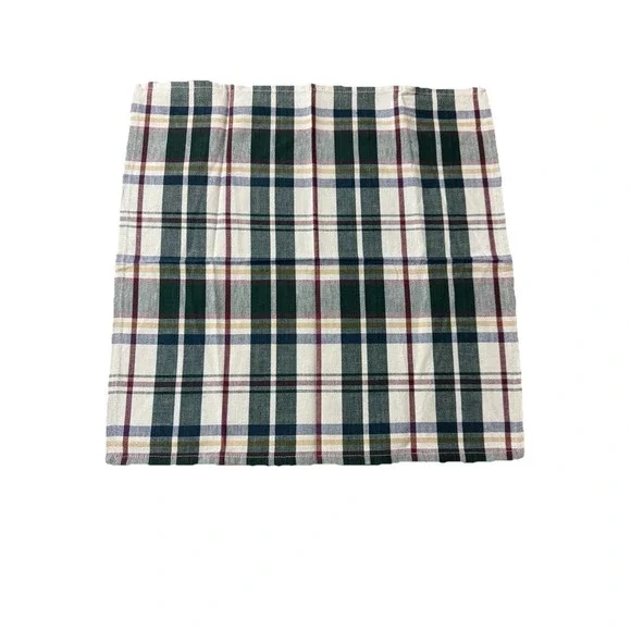 PARK Imports &‎ Design Napkins Jewel Tone PLAID 100% COTTON 18