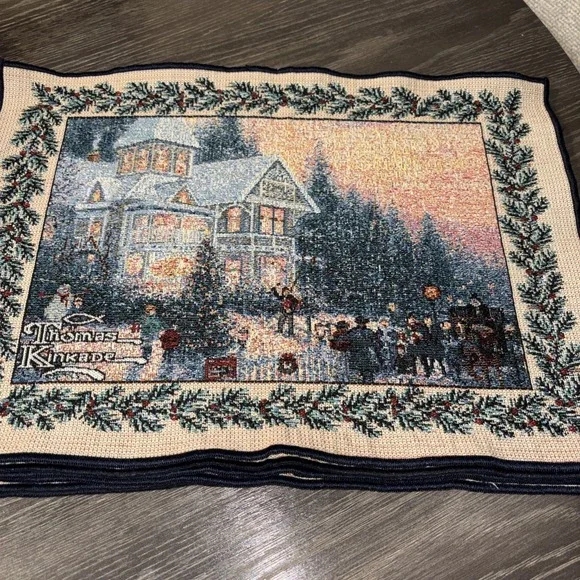 Thomas Kinkade Set Of (4)‎ Placemats 18