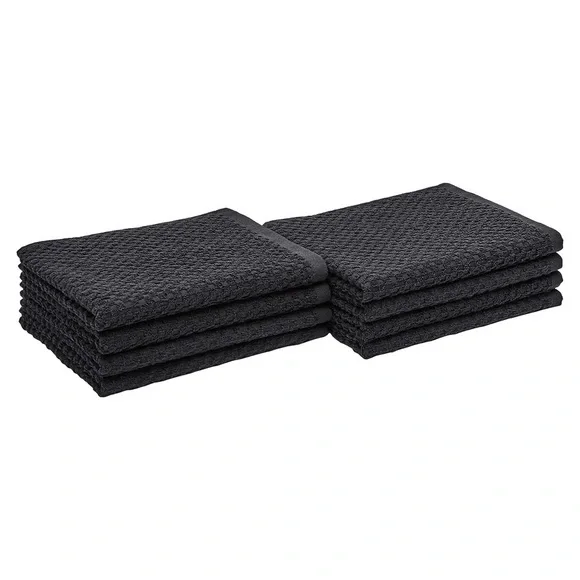 Amazon Basics 100% Cotton,Popcorn Texture Dish Towels, 28