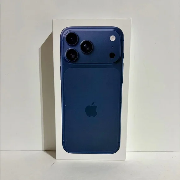 Apple iPhone 17 Pro Max 256GB Deep Blue Model A3257 *EMPTY BOX ONLY* Accessory