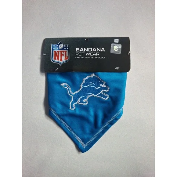 Pets First NFL Tie Bandana The Ultimate Scarf Bandana For Dogs &‎ Cats S/M