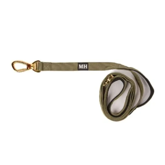 Mountain Hound Rover Fixed Leash Green/Gold OS NWT IN PACKAGE