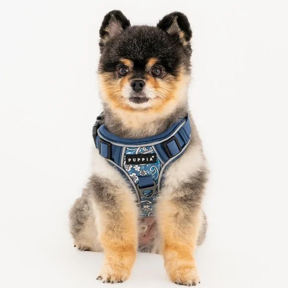 Puppia Navy Blue Dog Harness Puppia Cynthia Harness H