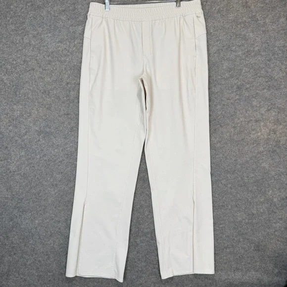 Lululemon LAB stretch Slit High Rise Pants Womens 14 Pull On Stretch Breathable