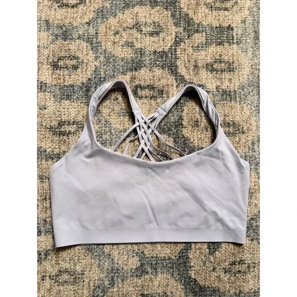 Lululemon FlexyFlex Strappy Yoga‎ Bra Light Support L/XL Pristine Condition