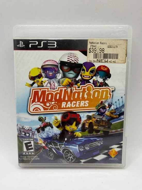 PS3 ModNation Racers Sony PlayStation 3 2010 Video‎ Game Disco complete