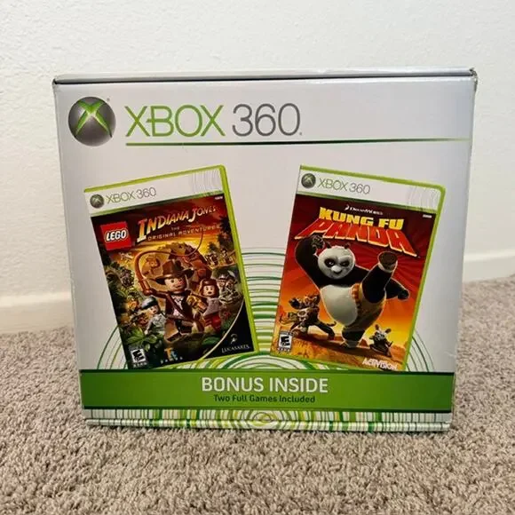 Sony XBOX 360 BOX ONLY Empty Box No Inserts Small Surface Tear See Photos
