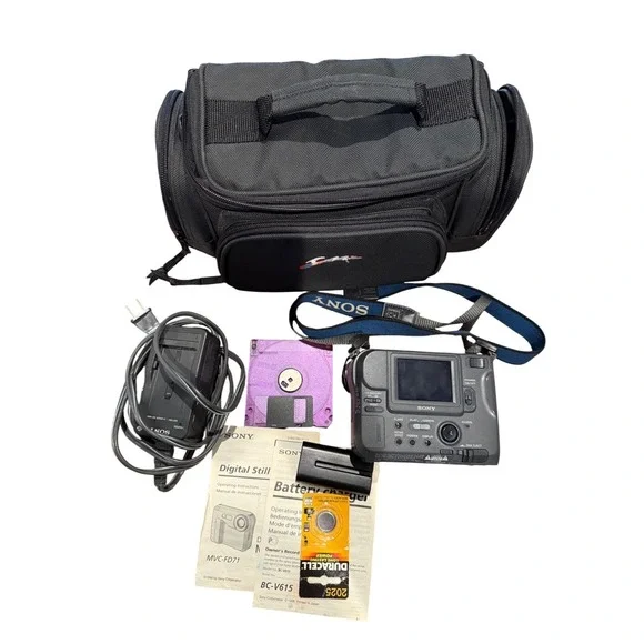 Sony Digital Mavica MVC-FD71 Camera Floppy Disk Camera‎ Accessories Case