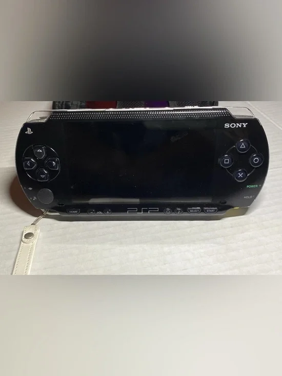 Sony PSP 1001 Black Console & Battery, Comes With Charger & Case Tested.