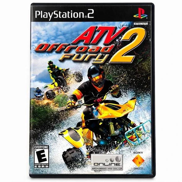 ATV Offroad Fury 2‎ Sony PlayStation 2 PS2 Game SCUS-97211 Complete CIB