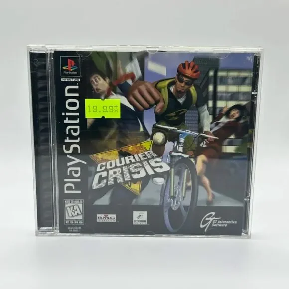 Courier Crisis (Sony PlayStation 1, 1997) CIB