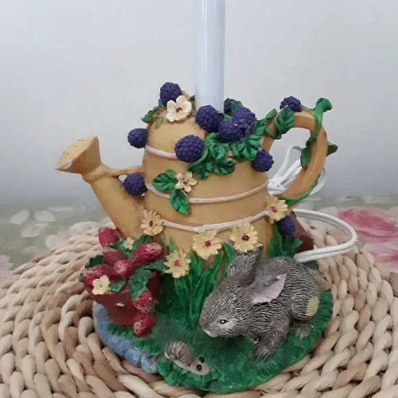 Springtime Themed Electric Lamp