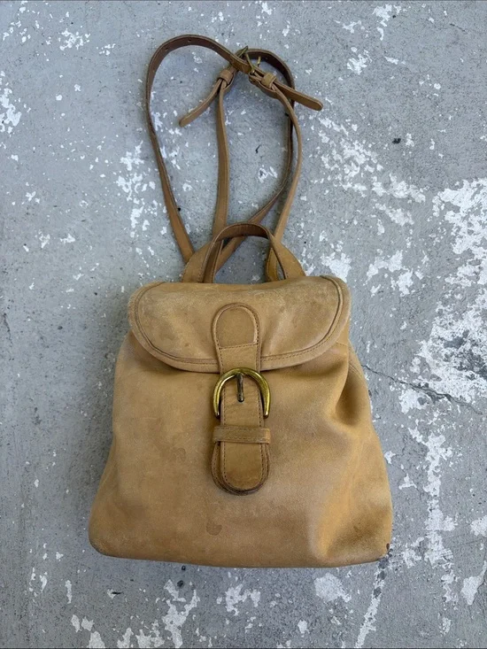 Vintage coach mini backpack
