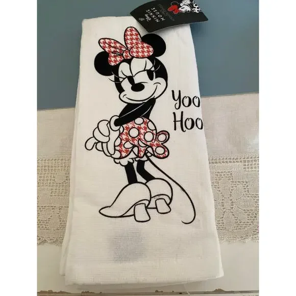 Set of 2 Minnie Mouse Kitchen Towels NWT