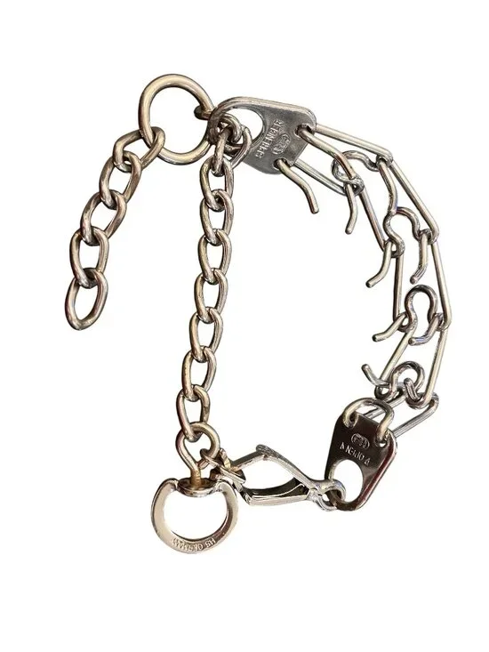 Herm Sprenger Stainless Steel Prong Training Dog Collar Adjustable
