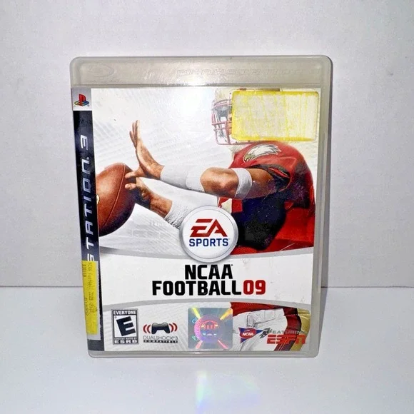NCAA Football 09 Sony PlayStation 3 Video Game PS3
