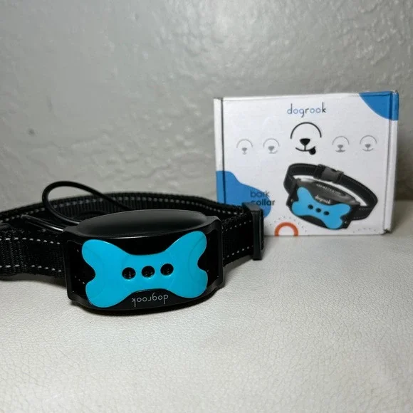 dogrook Bark Collar Humane No Shock Vibration Rechargeable Waterproof