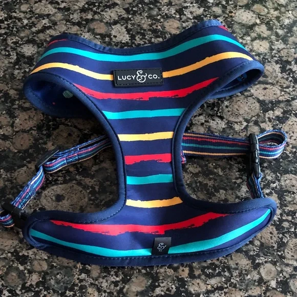 Lucy & Co. Space Doodle Reversible Harness in Gently used condition!